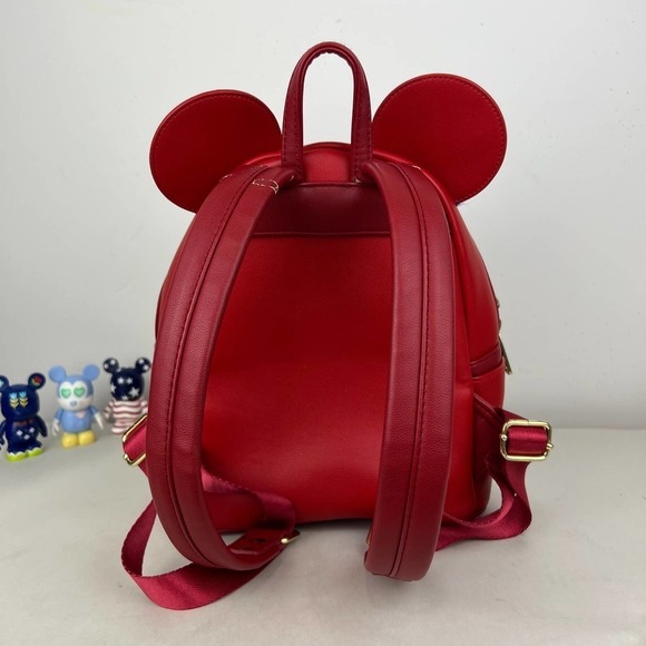 Disney Loungefly Minnie Mouse Red Bow Mini Backpack main image 7